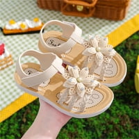 Dječje sandale meke ravne cipele moda udobna luka mekana dna vodootporna lagana bebine princeze sandale