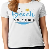 Grafička Američka ljetna plaža Ženska kolekcija grafičkih majica