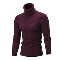 Yubnlvae muške košulje džemperi rukav muški vrhovi jesen Casual boja pulover čvrsta zimska duga Muška