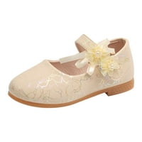 Ljetna dječja sandala Djevojke casual cipele ravne donje biserne vrpce cvijeće Kuka za kuke Ležerne prilike veličine 28