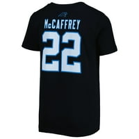Mladi Christian McCaffrey Black Carolina Panthers Ime i broj majica