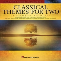 Klasične teme za dvije flaute: jednostavni instrumentalni duet