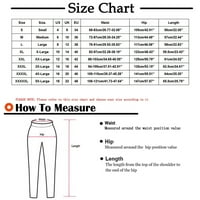 Ženske pantalone trendi ženske letnje čvrste pet tačaka pamučne platnene pantalone velike veličine Casual pantalone Khaki Xxl C15588