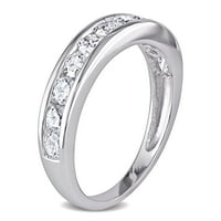 Carat T. W. Diamond 14kt prsten za godišnjicu bijelog zlata