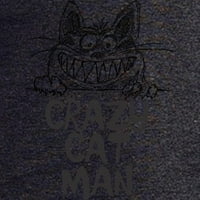 Cafepress - luda majica mačka - pamučna majica