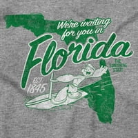 Florida Popeye u sunčanom stanju Muška grafička majica Tees Brisco Marke M
