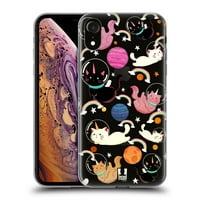 Dizajn glave Dizajn prostora Unicorns Cat Soft Gel Case kompatibilan sa Apple iPhone XR