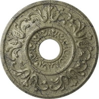 Ekena Millwork 18 od 1 2 ID 1 P valletta stropni medaljon, ručno oslikani dvorac kamen