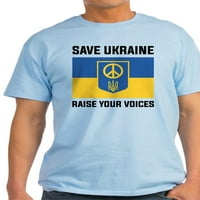 Cafepress-Save Ukrajina Podignite svoj glas lagana majica-lagana majica-CP
