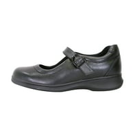 Sat COMFORT Leann ženske široke širine klasične kože Mary Jane cipele crne 7