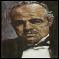 Don Corleone laminirani i uokvireni Poster Stephen Fishwick