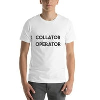 Collator Operator Bold T Shirt Kratki Rukav Pamuk T-Shirt Od Undefined Gifts