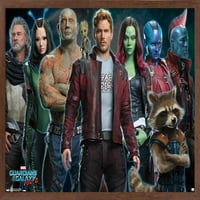 Marvel Kinematic univerzum - čuvari Galaxy - zastrašivački zidni poster, 22.375 34