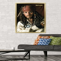 Disney Pirates: Crni biser - Johnny Depp Portret zidni poster, 22.375 34
