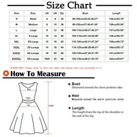Patlollav trendi haljine za žene Casual Maxi Tank s printom od Kamizola s V izrezom bez rukava