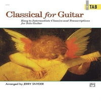 Klasično za gitaru u kartici: Lako za srednju klasiku i transkripcije za solo gitaru