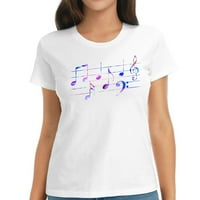 Muzički Note Instrument Ključ Visoki Ključ Pentagram T-Shirt