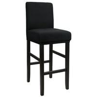 Jedinstvene ponude barske stolice za Bar šalter kratka Naslonska stolica Crna