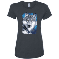 Veliki jezerani vuk ljubavnik za životinje Ženska grafička majica