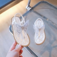 Clearance predmeti srednja i velika djeca male djevojčice vještački dijamant leptir tange sandale Meki potplat princeze cipele sandale