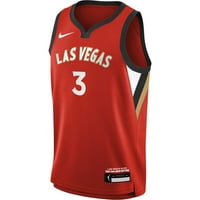 Mladi Nike Candace Parker Red Las Vegas Aces Explorer Edition Edition Jersey Player