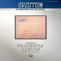 Alfredov izdanja platine: LED ZEPPELIN - IN Kroz vanjska vrata Platinum bas gitara: Autentična bas kartica