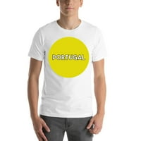 2xl žuta tačka portugala kratka rukav pamučna majica majica po nedefiniranim poklonima