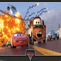 Disney Pixar automobili - akcija Trio zidni poster, 14.725 22.375