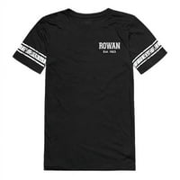 Majica u univerzitetu Republike 534-371-Blk-Rowan za žene, crno-bijelo - male