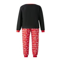 Family Božić pidžama Matching Set Jammies Matching Božić Holiday Sleepwear odijelo za odrasle djecu