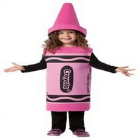 Rasta Imposta Crayola Baby Girl Halloween Fanchines-haljina kostim za Toddler, 3T-4T