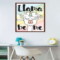 Inspirirajuća Llama - Llama Budite mi zidni poster, 22.375 34