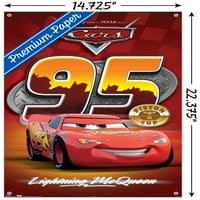 Disney pixar automobili - gromobranski zidni poster, 22.375 34