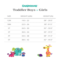 Garanimals Baby I Toddler Boys rezervoar, 4-Pakovanje, veličine 12m-5T