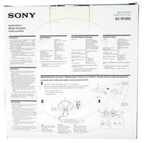Sony XS-R 5-1 4 4-Smjerni zvučnik za automobil