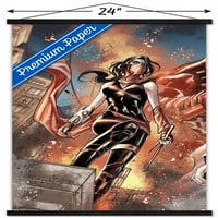Marvel Comics - Elektra - poklopac # zidni poster sa drvenim magnetskim okvirom, 22.375 34