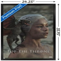 Igra prijestolja - Daenerys Targaryen zidni poster, 22.375 34